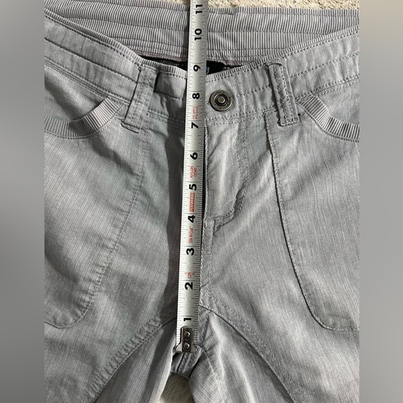 Kuhl Womens Outdoor CABO lightweight Pants in Light Gray size 4 - Picture 5 of 10
